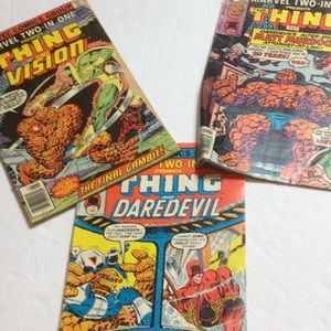 Bundle of 3 marvel comic books
